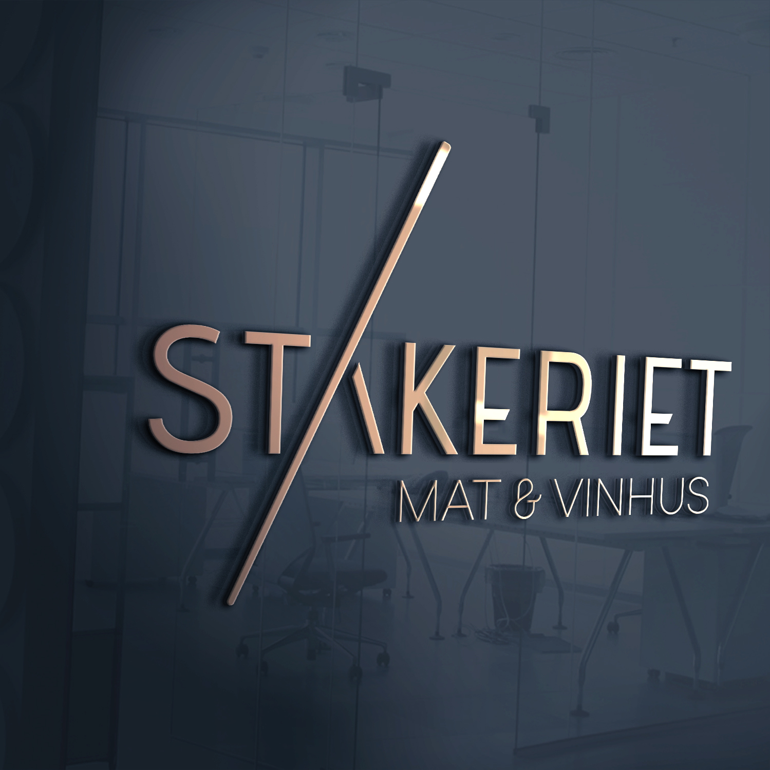 LOGO - Stakeriet MOCKUP